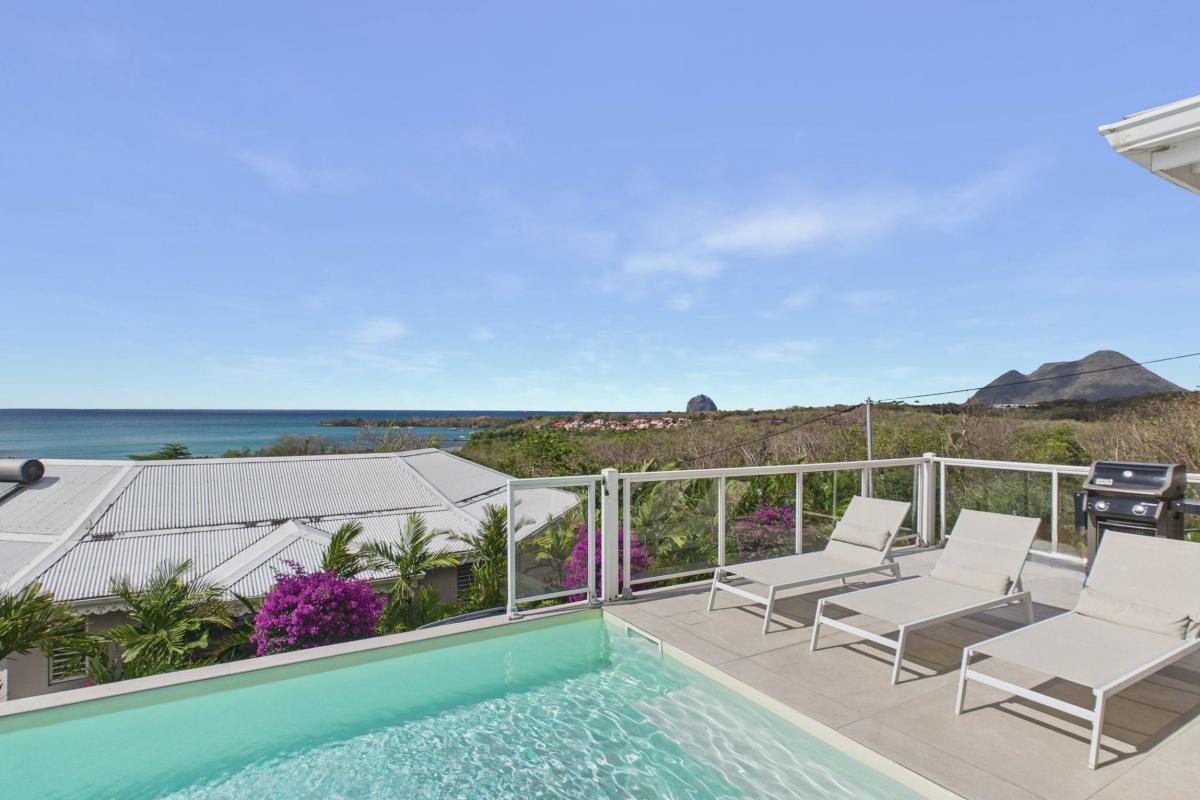 Location villa piscine 3 chambres diamant - vue diamant